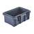 Cambro UPC180191 24.50 Qt. Granite Gray Polyethylene Top Loading Ultra Pan Carriers