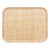 Cambro 1520204 15" x 20.25" Rectangular Fiberglass Rattan Camtray - 12/Case