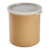 Cambro CP27133 2.7 Qt. Beige / Tan Polycarbonate Round Crock - 6/Case