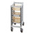 Cambro UGNPR11H9480 375 Lb. Speckled Gray Composite Plastic Half Size Unit Camshelving GN Food Pan Trolly