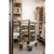Cambro UGNPR11H9480 375 Lb. Speckled Gray Composite Plastic Half Size Unit Camshelving GN Food Pan Trolly