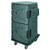 Cambro CMBH1826TSC192 30.50" W x 64.38" H x 39" D Granite Green Polyethylene Tall Profile Electric Camtherm Hot Cart - 110V