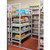 Cambro CPHU245467S4480 54" W x 24" D x 67" H Speckled Gray 4 Shelves Solid Camshelving Premium High Density Mobile Starter Unit