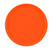 Cambro 1600220 16" Dia. Round Fiberglass Citrus Orange Serving Camtray - 12/Case