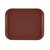 Cambro 810501 9.88" x 8" Real Rust High-Impact Fiberglass Rectangular Camtray