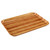Cambro 1622303 16" x 22" Rectangular Fiberglass Light Butcher Block Camtray - 12/Case