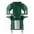 Cambro VBR6519 82"L x 42.50"W x 62.75"H Kentucky Green Polyethylene 6 Ft. Unit Cold Food Versa Food Bar Serving Buffet