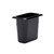 Cambro 96PHP110 6" Deep Black Plastic 1/9 Size H-Pan High Heat Hot Food Pan - 6/Case