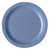 Cambro 725CWNR401 7.25" Dia. Blue Polycarbonate Round Narrow Rim - 48/Case