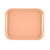 Cambro 810117 9.88" x 8" Dark Peach High-Impact Fiberglass Rectangular Camtray - 12/Case