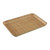 Cambro 1318204 12.63" x 17.75" x 0.69" Rattan Rectangular High-Impact Fiberglass Camtray - 12/Case