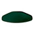 Cambro 1520TR119 14.56" x 19.5" Trapezoid Fiberglass Sherwood Green Camtray - 12/Case