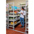 Cambro CPHU244267S4480 42" W x 24" D x 67" H Speckled Gray 4 Shelves Solid Camshelving Premium High Density Mobile Starter Unit