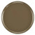 Cambro 1400513 14" Dia. Bay Leaf Brown Round Fiberglass Serving Camtray - 12/Case