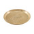 Cambro 1100214 11" Dia. Abstract Tan Round Fiberglass Serving Camtray - 12/Case