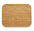 Cambro 1014307 10.63" x 13.75" Light Elm Rectangular High-Impact Fiberglass Camtray - 12/Case