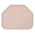 Cambro 1418TR106 14" x 18" Light Peach Trapezoid High-Impact Fiberglass Camtray - 12/Case