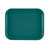 Cambro 810414 9.88" x 8" Teal High-Impact Fiberglass Rectangular Camtray - 12/Case