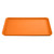 Cambro 1826222 17.88" x 25.75" Orange Pizzazz High-Impact Fiberglass Rectangular Camtray - 6/Case