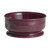 Cambro MDSB16487 16.9 Oz. Dishwasher Safe Polypropylene Cranberry The Shoreline Collection Entree Bowl - 48/Case