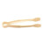 Cambro TG9133 9" Flat Grip Surface Dishwasher Safe Beige Lugano Tongs - 12/Case