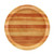 Cambro 900303 9" Dia. Light Butcher Block Fiberglass Round Serving Camtray - 12/Case