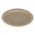 Cambro 725CWNR133 7.25" Dia. Beige Polycarbonate Round Narrow Rim - 48/Case