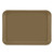 Cambro 46513 6" x 4.25" Brown High-Impact Fiberglass Rectangular Camtray - 12/Case