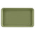 Cambro 915428 8.75" x 15" Olive Green High-Impact Fiberglass Rectangular Camtray - 12/Case
