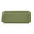 Cambro 57428 6.94" x 4.94" Olive Green High-Impact Fiberglass Rectangular Camtray - 12/Case