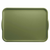 Cambro 1520H428 15" x 20" Olive Green Reinforced Fiberglass Rectangular Camtray with Handles - 12/Case
