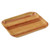 Cambro 810303 9.88" x 8" Light Butcher Block High-Impact Fiberglass Rectangular Camtray - 12/Case