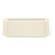Cambro 46538 6" x 4.25" Cottage White High-Impact Fiberglass Rectangular Camtray - 12/Case