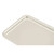 Cambro 46538 6" x 4.25" Cottage White High-Impact Fiberglass Rectangular Camtray - 12/Case