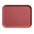 Cambro 1520CL675 15" x 20.25" Rectangular Fiberglass Steel Red Camlite Tray - 12/Case
