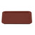 Cambro 57501 6.94" x 4.94" Real Rust High-Impact Fiberglass Rectangular Camtray - 12/Case