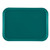 Cambro 1216414 12" x 16.31" Teal Rectangular High-Impact Fiberglass Camtray - 12/Case