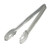 Cambro 12TGS135 12" Scallop Grip Dishwasher Safe Polycarbonate Clear Lugano Tongs - 12/Case