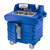 Cambro KSC402186 40.56" W x 45.50" H x 33" D Navy Blue Polyethylene Mobile CamKiosk Hand Sink Cart - 110V