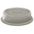 Cambro 68VSNH191 6.5" Gray Fiberglass Round Versa Camcover Plate Cover - 12/Case