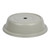 Cambro 103VS101 10.19" Antique Parchment Fiberglass Round Versa Camcover Plate Cover - 12/Case