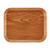Cambro 810307 9.88" x 8" Light Elm High-Impact Fiberglass Rectangular Camtray - 12/Case
