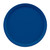 Cambro 1550123 16" Dia. Round Fiberglass Amazon Blue Serving Camtray - 12/Case