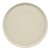 Cambro 1950538 19.5" Cottage White Fiberglass Round Serving Camtray - 12/Case