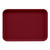 Cambro 1622522 16" x 22" Rectangular Fiberglass Burgundy Wine Camtray - 12/Case