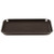 Cambro PT1014167 10.56" x 13.63" Polypropylene Brown Rectangular Polytread Tray - 24/Case
