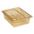 Cambro 20HPLN150 1/2 Size Amber High Heat H-Pan FlipLid Food Pan Cover - 6/Case