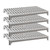 Cambro CPSK2124V4480 24" W x 21" D Speckled Gray Polypropylene Vented Camshelving Elements Shelf Plate Kit