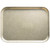 Cambro 57104 6.94" x 4.94" Desert Tan High-Impact Fiberglass Rectangular Camtray - 12/Case