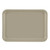 Cambro 57104 6.94" x 4.94" Desert Tan High-Impact Fiberglass Rectangular Camtray - 12/Case
